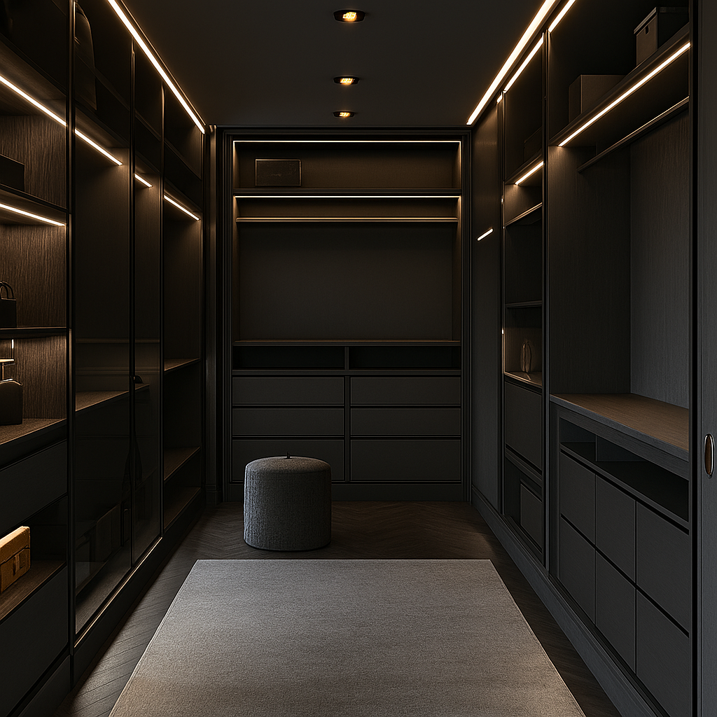 Custom made closets
