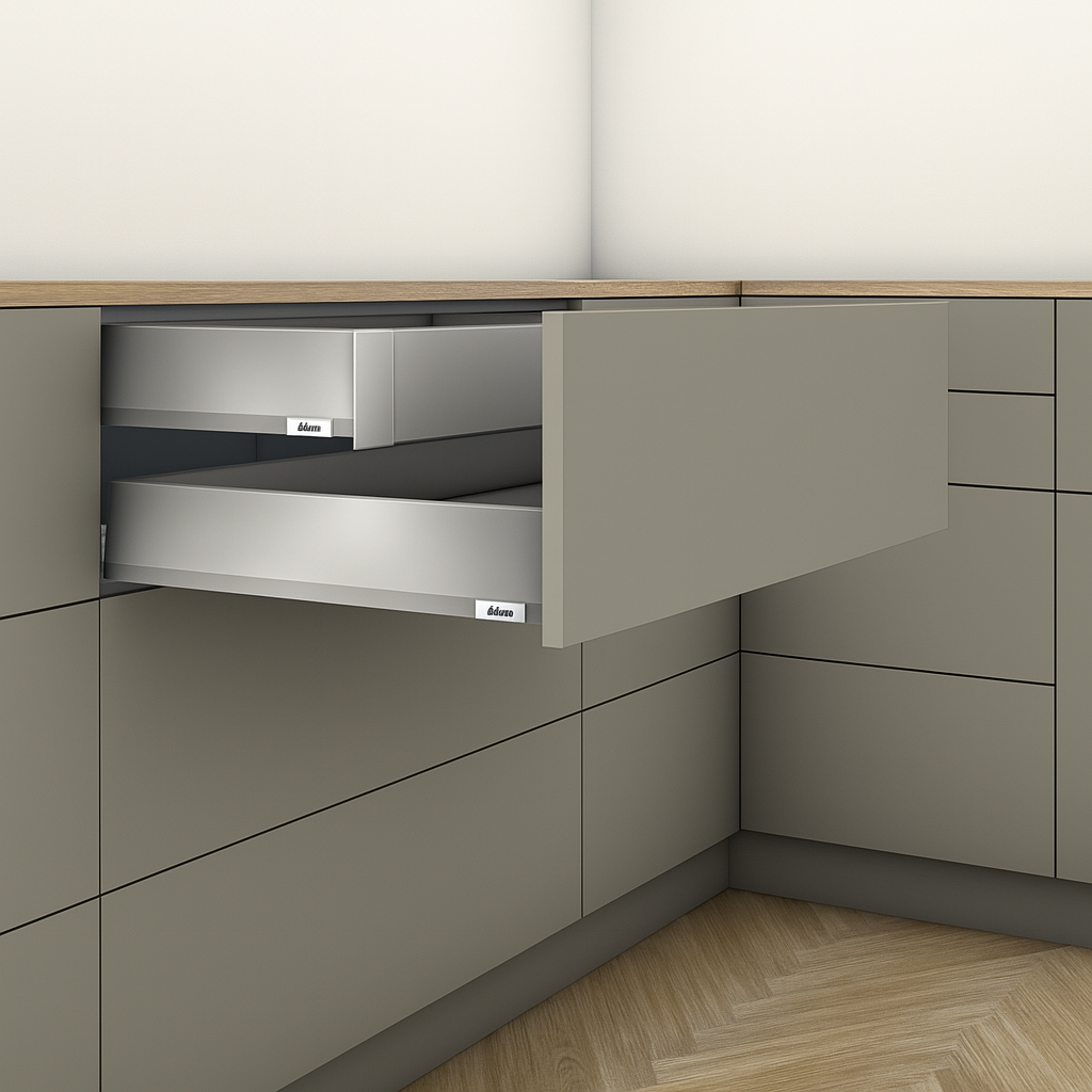 Two-tier drawer systems