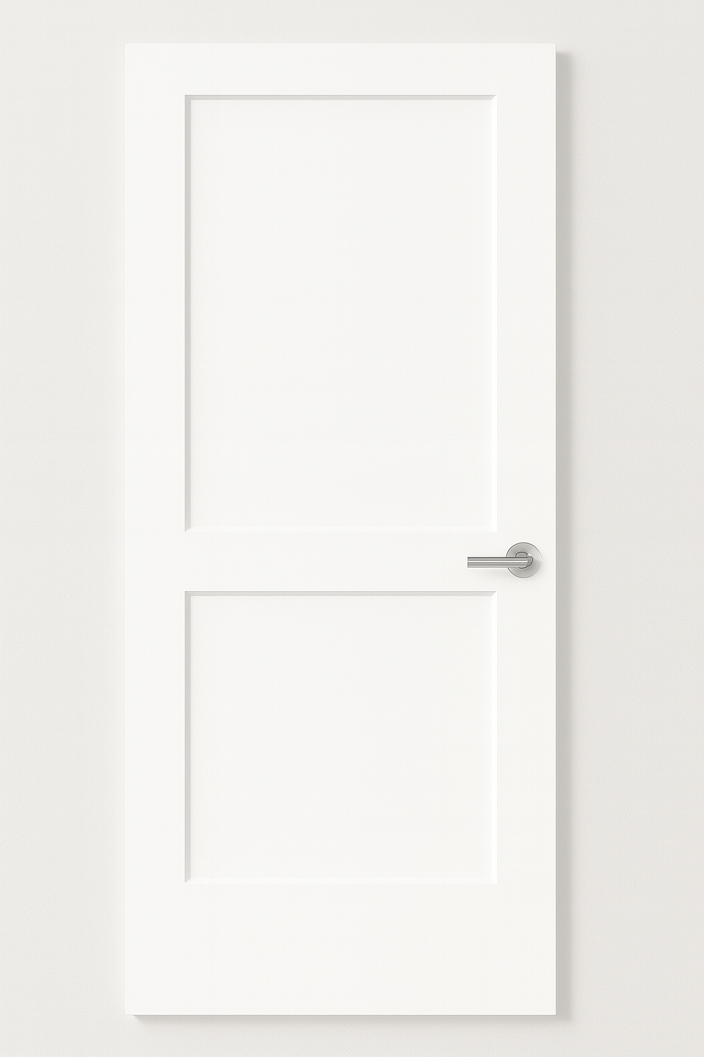 2-Panel Shaker Door – 6'8"