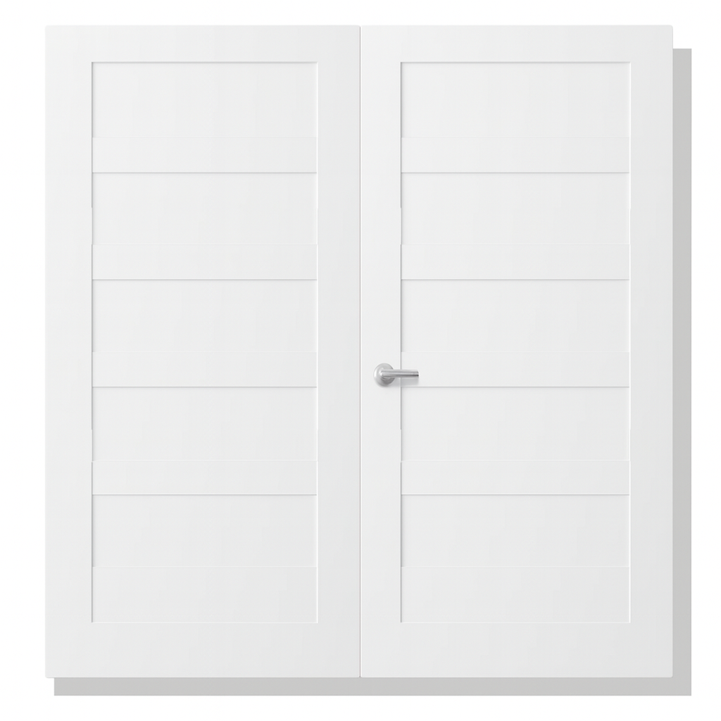 5-Panel Shaker Door – 6'8"