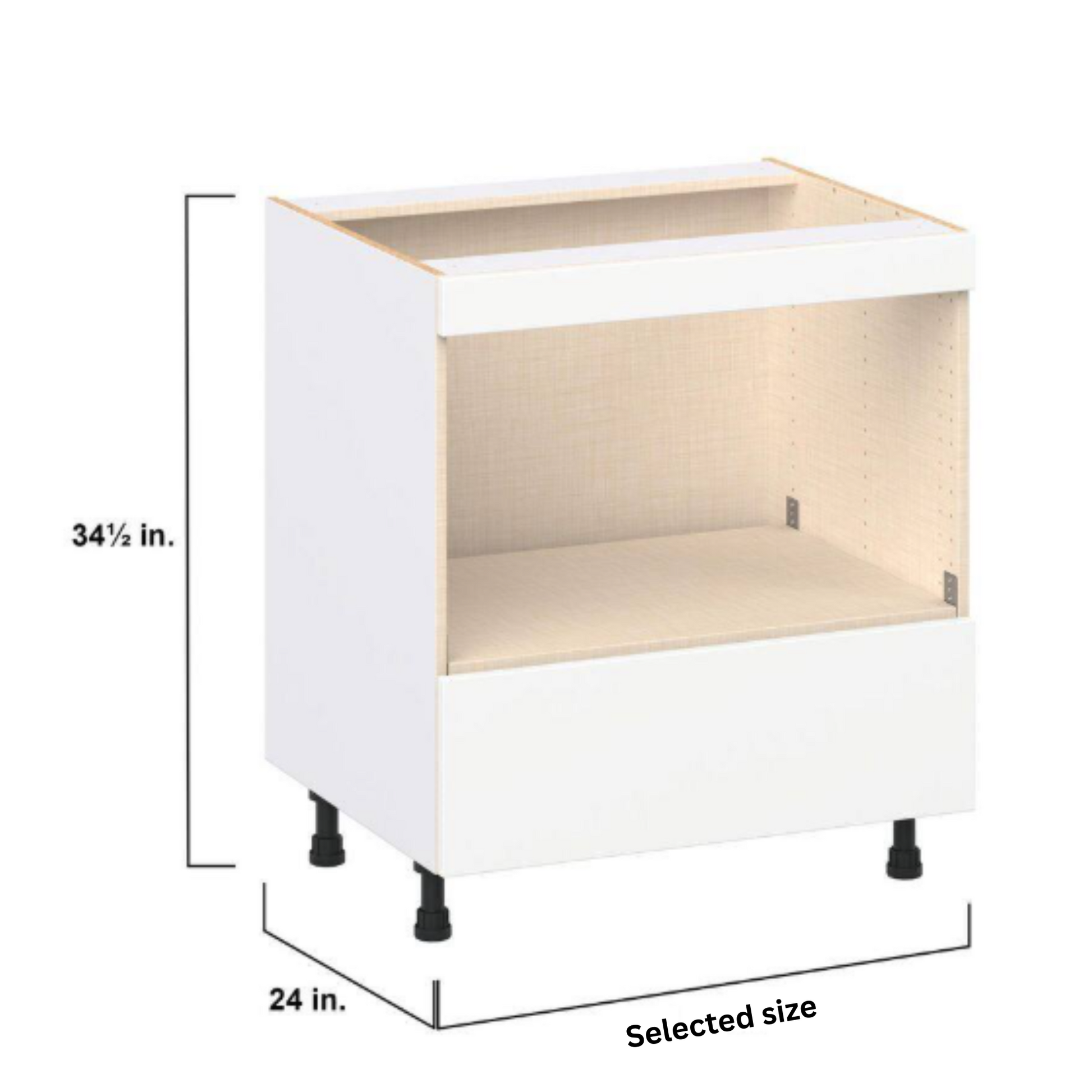 Microwave oven base cabinet (SBC8)